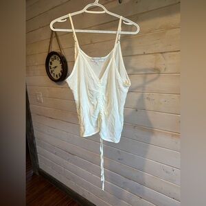Wild Skye | White 100% Rayon Boho Tank Top